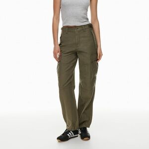 Aritzia TNA Supply Olive Green Cargo Pants